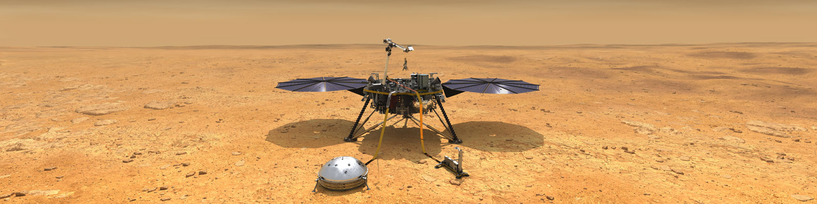 Artist's Concept of InSight's Landing Site