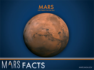 Mars facts graphic