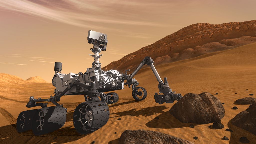 MSL on Mars