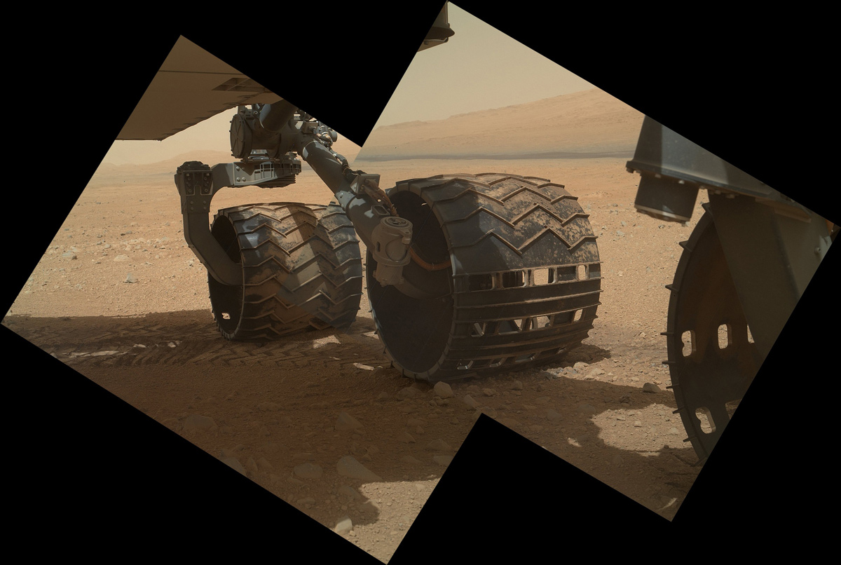 Curiosity Wheels