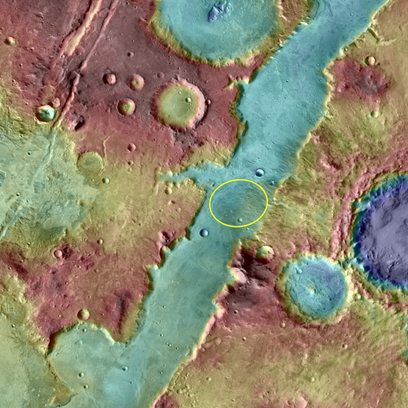 Nili Fossae Trough