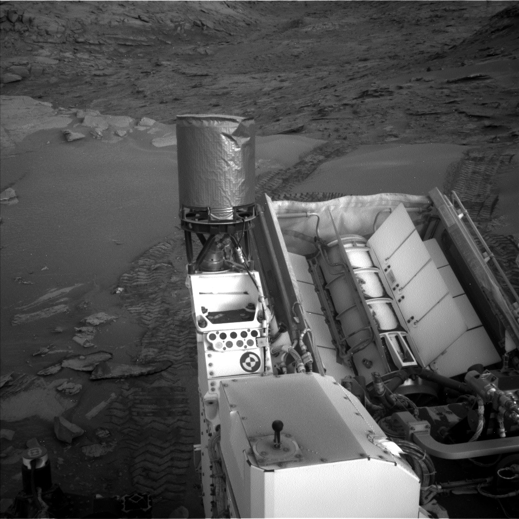 This image was taken by Left Navigation Camera onboard NASA's Mars rover Curiosity on Sol 3387.