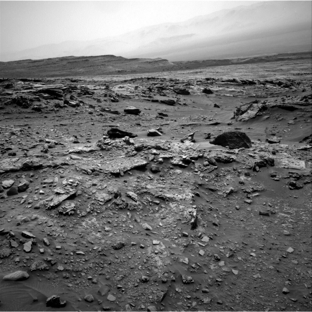 This image was taken by Right Navigation Camera onboard NASA's Mars rover Curiosity on Sol 3390.