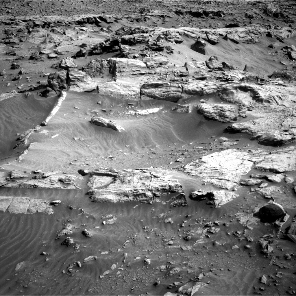 This image was taken by Right Navigation Camera onboard NASA's Mars rover Curiosity on Sol 3436. 