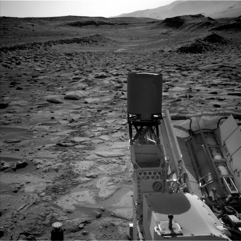 This image was taken by Left Navigation Camera onboard NASA's Mars rover Curiosity on Sol 3860. 