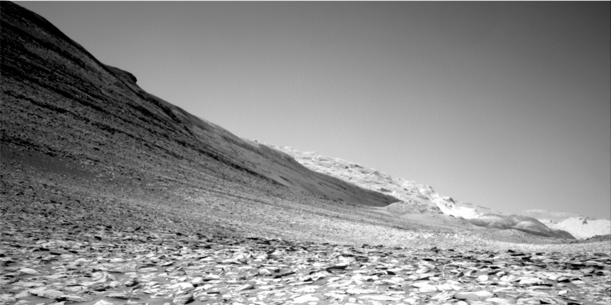 This image was taken by Right Navigation Camera onboard NASA's Mars rover Curiosity on Sol 3952.