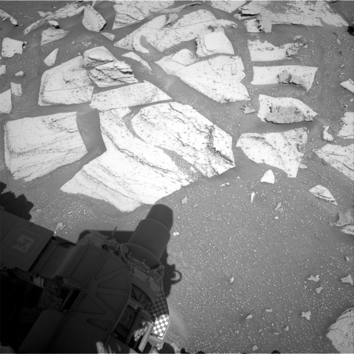 This image was taken by Right Navigation Camera onboard NASA's Mars rover Curiosity on Sol 3972.