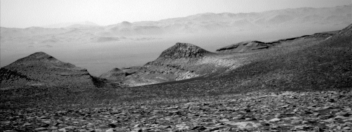 This image was taken by Left Navigation Camera onboard NASA's Mars rover Curiosity on Sol 3990.