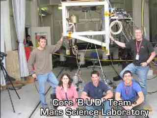 This image show the MSL BUD team