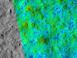 Depth-to-Ice Map of an Arctic Site on Mars