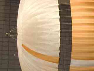 Large Parachute for NASA's Mars Science Laboratory