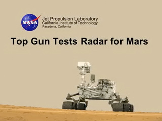 'Top Gun' Tests Radar for Mars