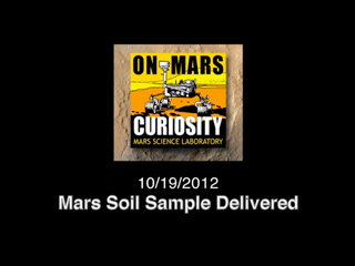 Mars Soil Sample Delivered