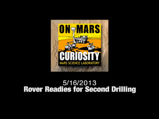 Rover Readies for Second Drilling