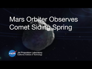 Mars Orbiter Observes Comet Siding Spring