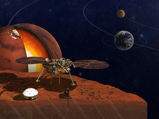 NASA's InSight lander will travel to Mars next year. When it does, it will be carrying two microchips bearing the names of members of the public.