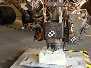 New Rock-Drilling Method in 'Mars Yard' Test