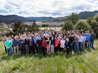 The InSight Team at Lockheed Martin Space in May 2017.