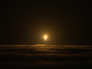 A United Launch Alliance Atlas V rocket lifts off from Space Launch Complex 3 at Vandenberg Air Force Base, California, carrying NASA's Interior Exploration using Seismic Investigations, Geodesy and Heat Transport, or InSight, Mars lander. Liftoff was at 4:05 a.m. PDT (7:05 a.m. EDT). 