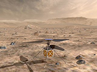 The Mars Helicopter, a small, autonomous rotorcraft, will travel with NASA’s Mars 2020 rover, currently scheduled to launch in July 2020, to demonstrate the viability and potential of heavier-than-air vehicles on the Red Planet. 