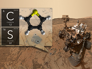 NASA's Curiosity rover has discovered ancient organic molecules on Mars, embedded within sedimentary rocks that are billions of years old.