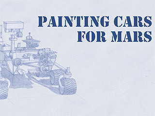 JPL’s paint shop does a thousand different paint jobs a year. And while every piece of spacecraft that comes through the shop is important, one headed for the Red Planet adds a little extra oomph. 