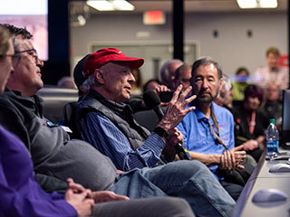 During a team meeting for NASA’s Opportunity rover, Ben Cark of the Space Science Institute talks about his experiences working on NASA’s longest-lived Mars surface explorer. 