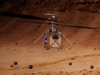 Can we fly on Mars?

The laws of physics may say it's near impossible, but actually flying a heavier-than-air vehicle on the Red Planet is much harder than that. NASA’s Mars 2020 mission will deliver a technology demonstration that will put the idea to the test -- a helicopter that will perform controlled flight on Mars.