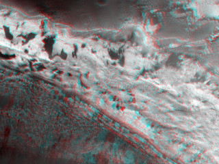 This HiRISE image shows diverse layers in a region near Mawrth Vallis