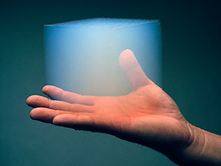 Scientists are exploring how aerogel, a translucent, Styrofoam-like material, could be used as a building material on Mars. 
