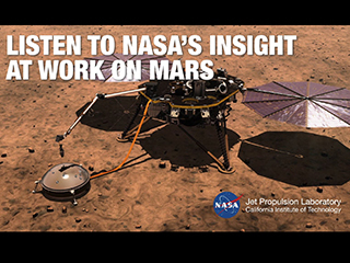 NASA's InSight lander placed a seismometer on the Martian surface to study marsquakes. 