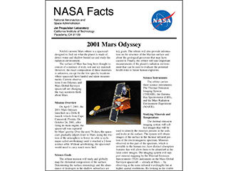 Odyssey fact sheet