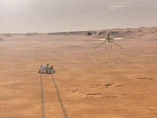 Animations for media and public use. NASA's Mars Helicopter Ingenuity will be the first aircraft to fly in a controlled way on another planet.