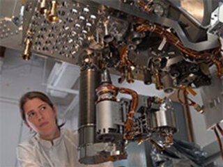 The first samples from the Moon were collected by two astronauts. The first samples collected for eventual return to Earth from Mars will take three robots aboard the Perseverance rover working as one. Together, they make up the mission's Sample Caching System detailed in this video.