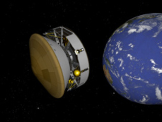 Illustration of Mars 2020 Perseverance in Flight