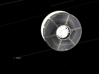 Illustration of the Mars 2020 spacecraft 