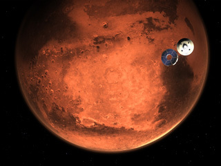 illustration shows NASA’s Perseverance rover casting off its spacecraft’s cruise stage