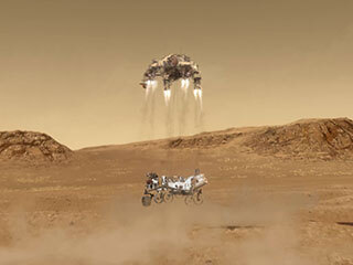 This reel depicts key events during entry, descent, and landing that will occur when NASA’s Perseverance rover lands on Mars February 18, 2021.