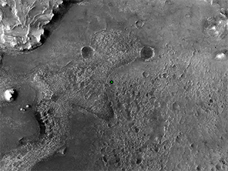 landing site of Mars 2020