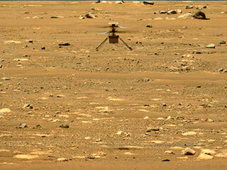 NASA’s Mars Perseverance rover acquired this image using its left Mastcam-Z camera. Mastcam-Z is a pair of cameras located high on the rover’s mast. This is one still frame from a sequence captured by the camera while taking video. This image was acquired on Apr. 22, 2021.