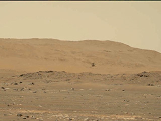 For the first time, a spacecraft on another planet has recorded the sounds of a separate spacecraft.