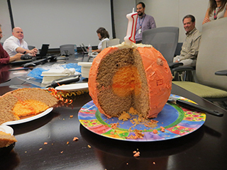 InSight&#39;s Mars Birthday Cake