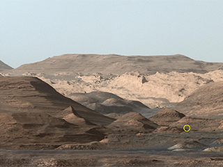 This scene of "Paraitepuy Pass" was captured by Curiosity on Sept. 9, 2015, when NASA’s Mars rover was many miles from its current location.