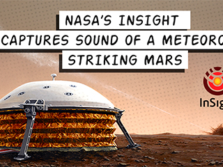 This video shows the first time seismic and acoustic waves from an impact were detected on the Red Planet.