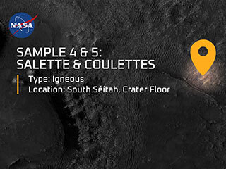 Meet two of the Martian samples that have been collected and are awaiting return to Earth as part of the Mars Sample Return campaign.