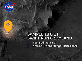 Meet two of the Martian samples that have been collected and are awaiting return to Earth as part of the Mars Sample Return campaign.