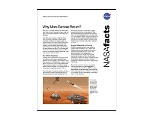 Mars Sample Return fact sheet
