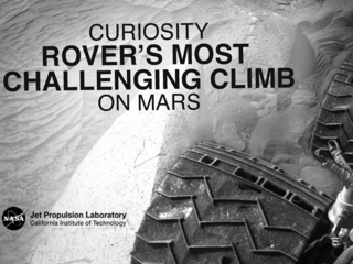NASA’s Curiosity rover recently made its most challenging climb on Mars. Curiosity faced a steep, slippery slope on its journey up Mount Sharp, so rover drivers had to come up with a creative detour. After the detour, Curiosity stopped by a new area with intriguing impact craters to explore. 