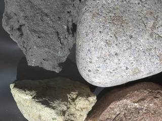 This view of terrestrial rocks was taken by a testing twin -- the "life test unit" -- of the Mars Hand Lens Imager (MAHLI) camera on NASA's Mars Science Laboratory.
