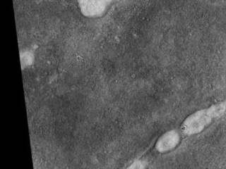 This proposed future Mars landing site in Acidalia Planitia targets densely occurring mounds thought to be mud volcanoes.